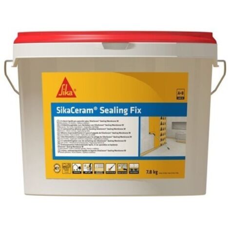 Sika SikaCeram SealingFix 7,8 kg - Colle étanche 2 composants pour membrane SikaCeram Sealing Membrane W