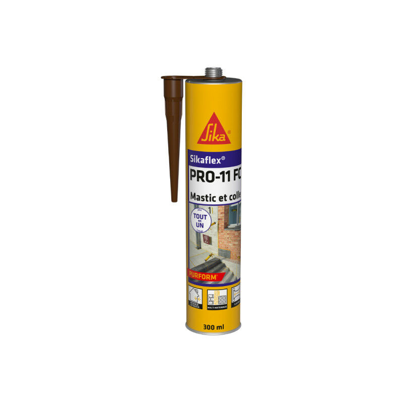 

flex PRO 11 FC Purform Adhesivo - Marrón - 300ml - 659666 - Marron - Sika