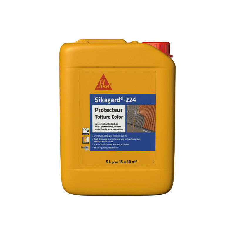 Sika - gard-224 Roof Protector - Clay - 5L