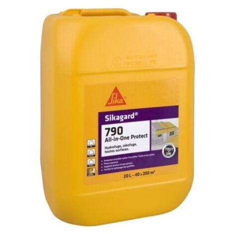 Sika Sikagard-790 All-in-One Protect 5 L - Imprégnation protectrice invisible pour surfaces minérales poreuses