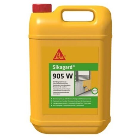 Sika Sikagard 905W - prévention du salpêtre et anti-humidité 5L