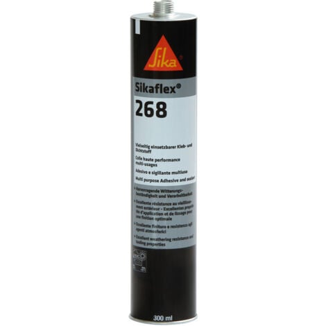 Sikaflex 268 schwarz 300ml Kleb-& Dichstoff Schienenfahrzeug