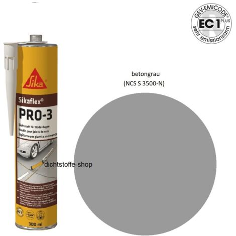 Sikaflex PRO-3 Fugendichtstoff auf PU-Basis C71 Betongrau 300ml
