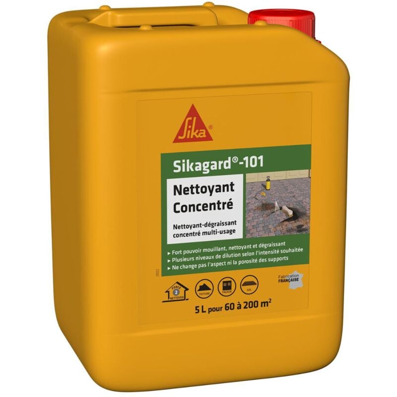 Gard 101 Nettoyant Concentré Conditionnement: 5L - Sika