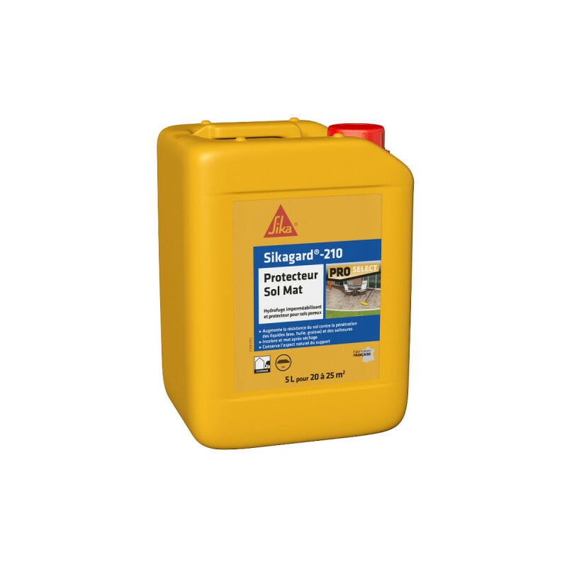 Hydrofuge Sika Sika gard-210 Protecteur Sol Mat - 5L
