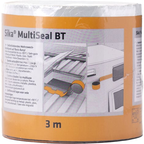 SikaMultiSeal BT 3m x10cm, grau Butyl-Dichtband