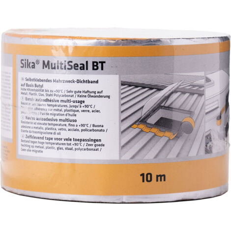 SikaMultiSeal BT Butyl-Dichtband mit Aluminiumfilm 10m x10cm