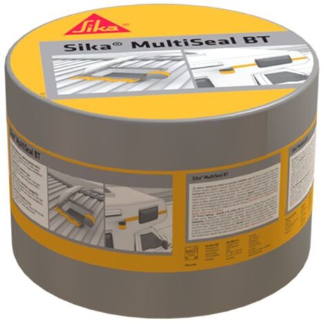 SikaMultiSeal BT Cinta de sellado altamente adhesiva a.10m/100mm V20/4 /1ROL Color Aluminio