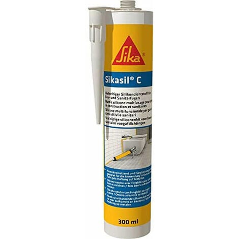 Sikasil C 300ml betongrau neutralvernetzender Silicondichtst