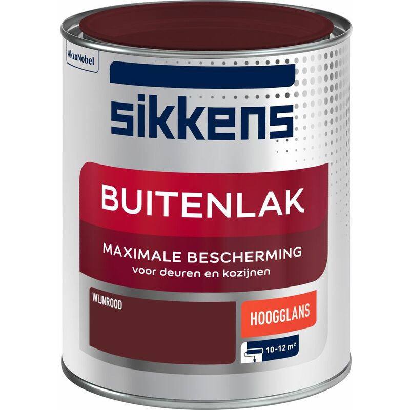 

Barniz exterior brillante rojo vino 0,75 L - Wijnrood - Sikkens