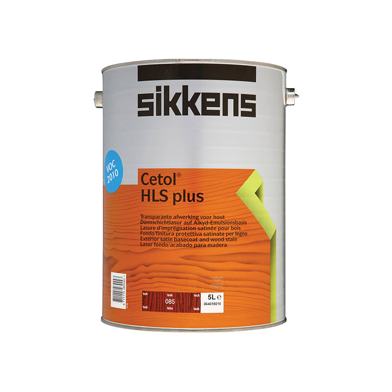 Sikkens - Cetol hls Plus Woodstain Paint - 5 Litre - Teak (085) - Teak