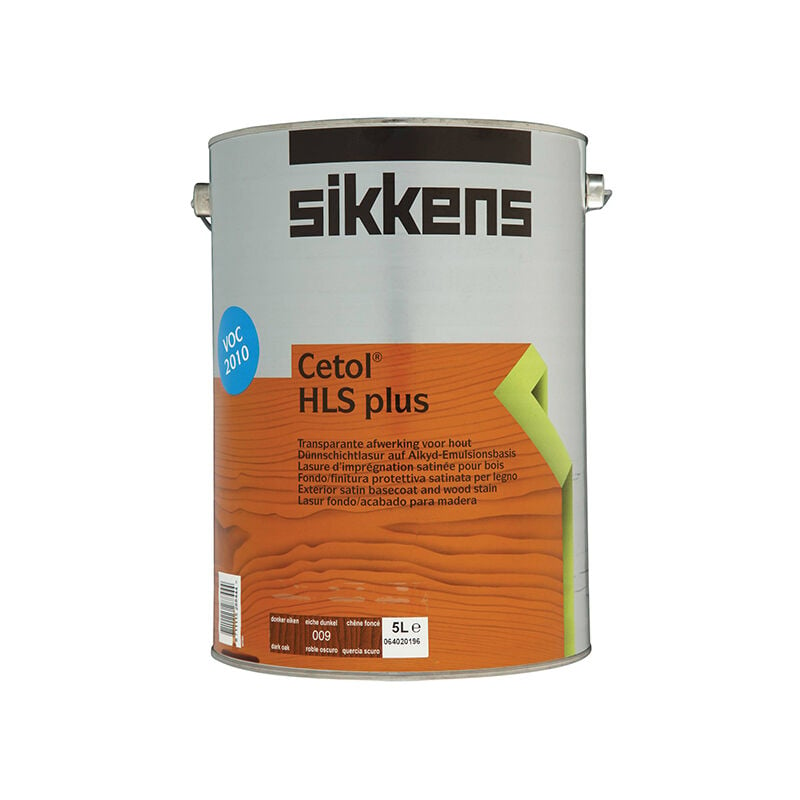 Sikkens - 5085926 Cetol hls Plus Translucent Woodstain Dark Oak 5 litre SIKCHLSPDO5