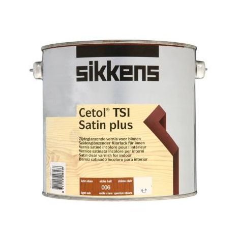 Sikkens Cetol TSI Satin Plus Woodstain Paint - 1 Litre - Colourless (003)