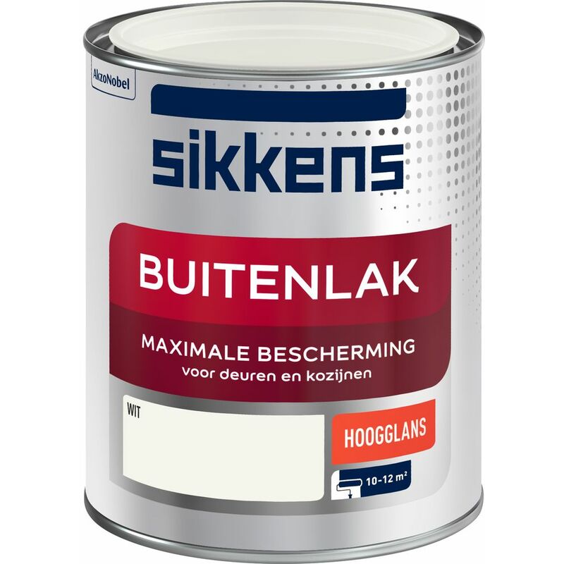 

Sikkens Color exterior: blanco brillante, 0,75 l. - Wit