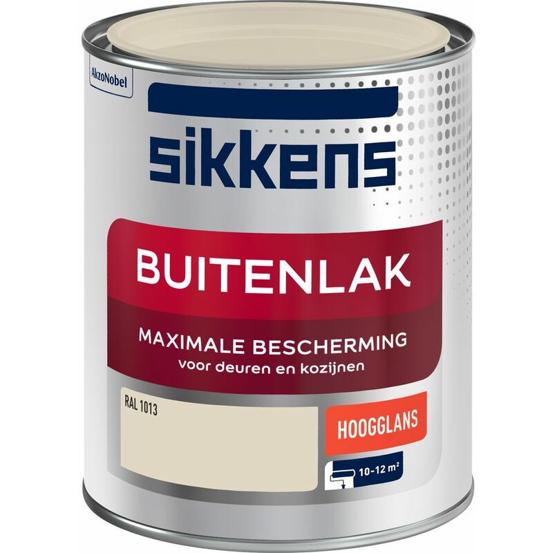 

Pintura brillante para exteriores RAL 1013, 0,75 L. - Ral 1013 - Sikkens