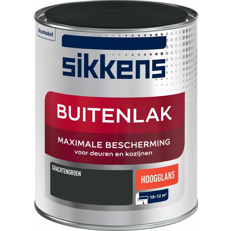

Pintura exterior brillante Canal verde 0,75 L - Grachtengroen - Sikkens
