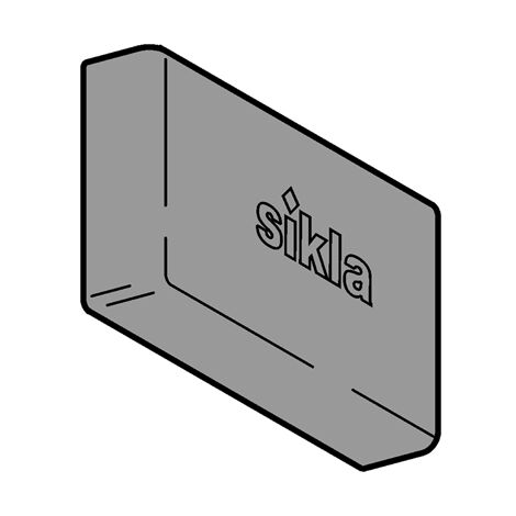 Sikla Abdeckkappe ADK WK, 300 x 550 mm