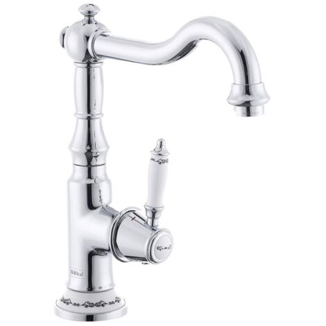 SIKO Provence mélangeur évier avec bras pivotant chrome SIKOBSPV181