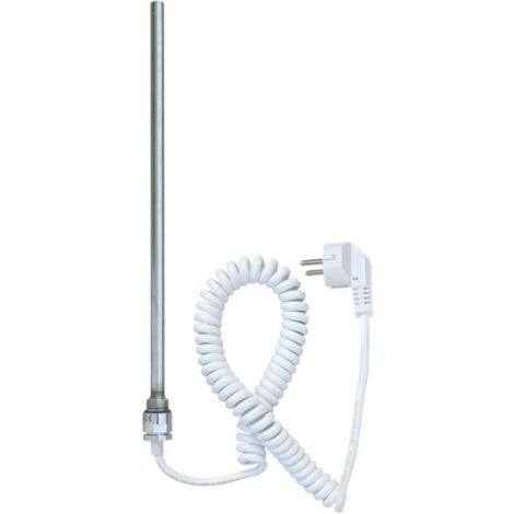 Siko Thermal Trend Thermoplongeur 400W pour radiateurs tubulaires, blanc (SKV400)