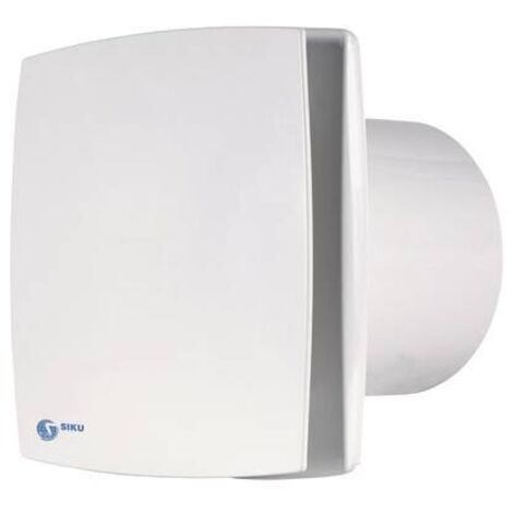 Siku 100 LDL ventilatore a muro e soffitto bianco silenzioso