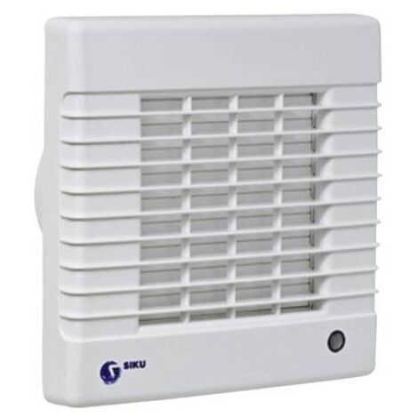 Siku 125 AZL ventilatore da parete e soffitto bianco silenzioso
