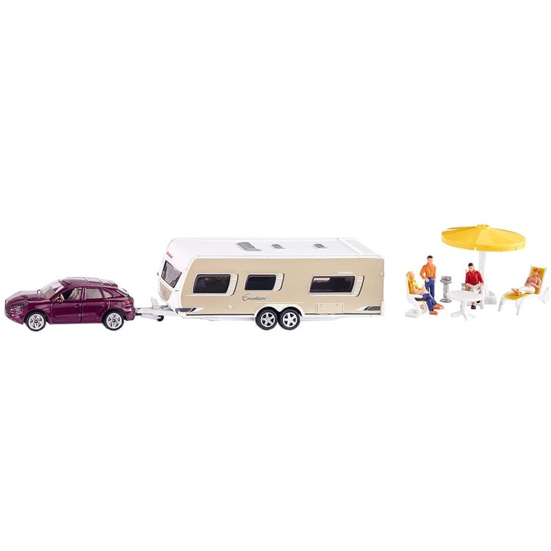 

Coche con caravana 1:55 - Multicolor - Siku