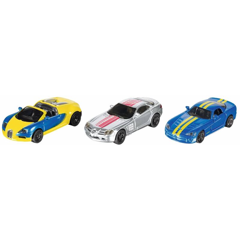 

Siku Set de coche deportivo 3 piezas - Multicolor