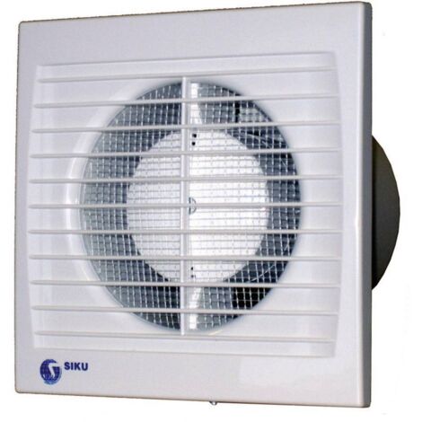 SIKU Silenta Ventilateur mural et de plafond 95 m³/h 10 cm S87652