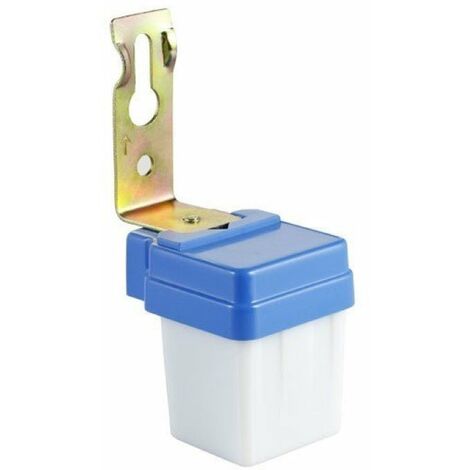 Silamp – Capteur de luminosité 6A IP44 – Détection automatique lumière ambiante – Plastique et aluminium – Usage extérieur abrité