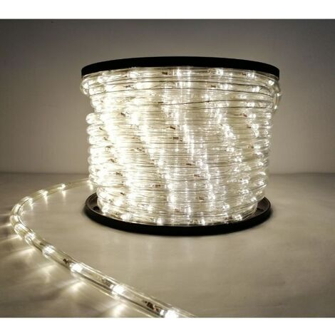 Silamp – Guirlande lumineuse d'extérieur 50M – 1500 LEDs blanc chaud – IP44 pour utilisation extérieure – Recoupable tous les 2 mètres