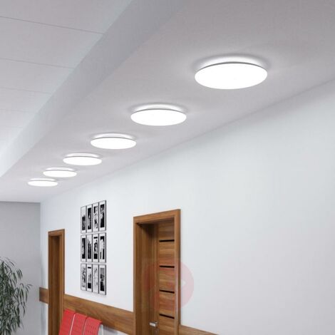 Silamp – Plafonnier LED rond 18W – Blanc froid 6000K – Éclairage mural ou plafond – Installation facile avec vis fournies