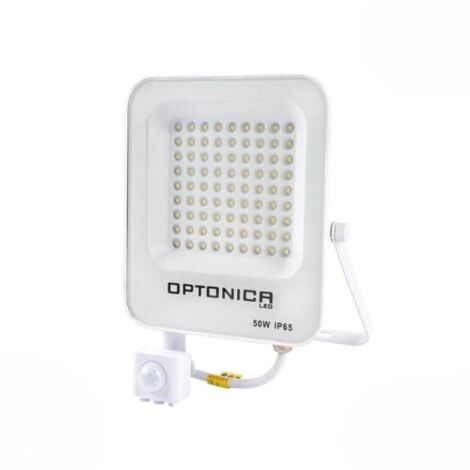 Silamp – Projecteur LED extérieur 50W – 4000 lumens – IP65 étanche – Détecteur de mouvement infrarouge – Portée jusqu’à 10 mètres