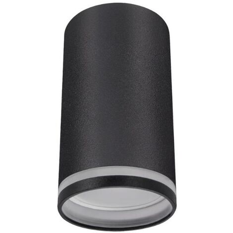 Silamp – Spot encastrable noir GU10 – Aluminium – Éclairage moderne pour salon et chambre – Installation facile – Certifié CE