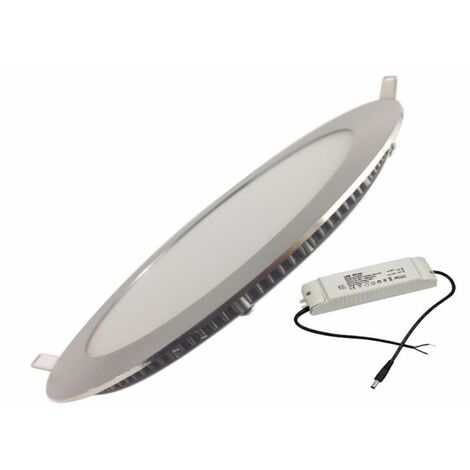 Silamp – Spot encastrable rond LED 12W – Blanc neutre 4000K – Angle de diffusion 120° – Indice de protection IP44 – Durée de vie 25000h