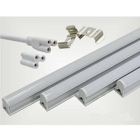 Silamp – Tube néon LED 120 cm T5 18W – Blanc froid 6000K – 1600 lumens – Durée de vie 25000 heures – Installation en série