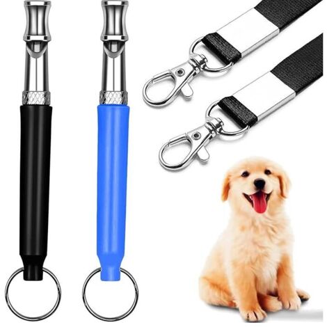 Silbato ultrasónico para perros, silbato de llamada para perros, paquete de 2, silbato para perros, accesorios para perros, silbatos ultrasónicos profesionales, silbato antiperros, silbato ultrasónico
