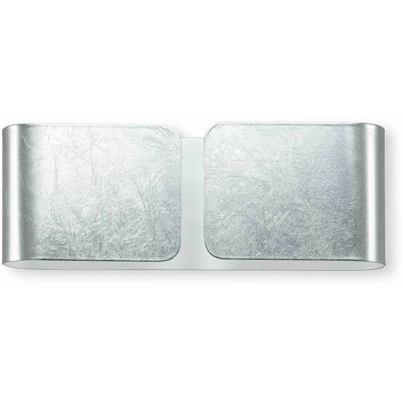 01-ideal Lux - Silber CLIP 2-Licht Wandleuchte