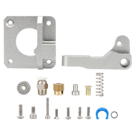 Silberne 3D-Extruderteile, kompatible 1,75-mm-Verbrauchsmaterialien für Drucker