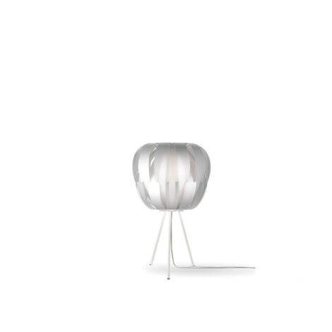 Silberne Stativlampe aus Metall Cm. 36 x 63 Std