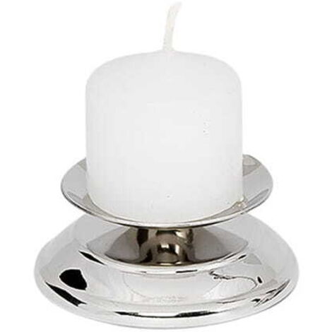 Silberner Kerzenständer 3 cm
