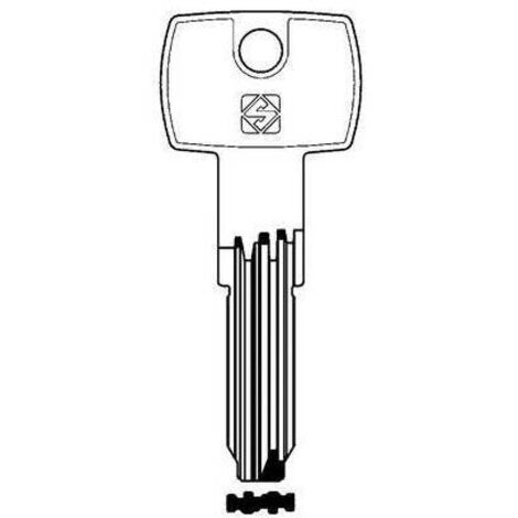 SILCA CB97SMD CHIAVE PUNZONATA OTTONE