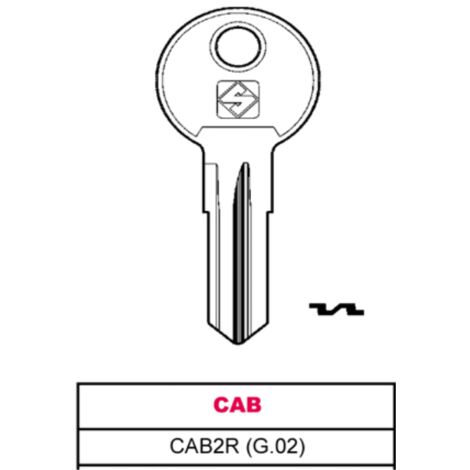 Silca chiave asc cab2r (g.vac 0) cab (20 pezzi) - Silca