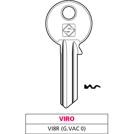 Silca chiave asc vi8r (g. vac 0) viro (20 pezzi) - Silca