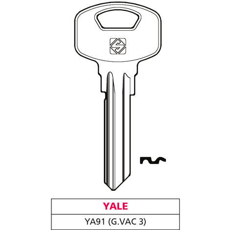 Silca chiave asc ya91 (g. vac 3) yale (10 pezzi) - Silca