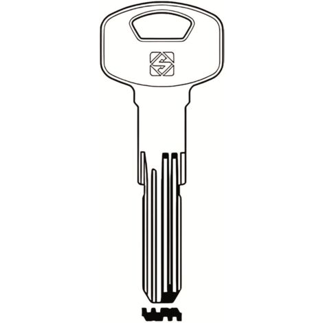 Silca chiave punzonata ottone ya118smd (g. vag 1) yale (10 pezzi) - Silca