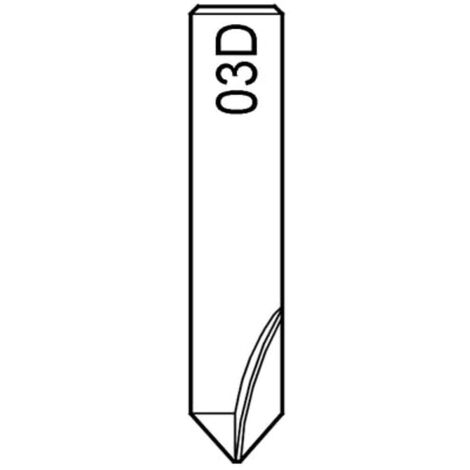 SILCA D743674ZB FRESA 03D(PUNZONATE) P/DUPL. FUTURA