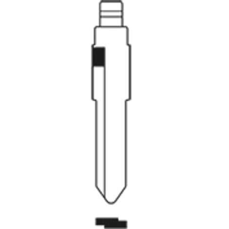 SILCA HU133RCH CHIAVE INSERTO P/RADIOC IRFH (OPEL-SUZUKI)