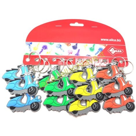 SILCA PORTACHIAVI VESPA CARTELLA 12 PZ- 1,0 confezione