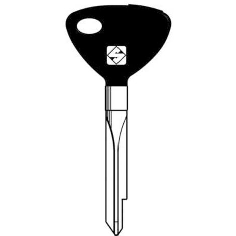 SILCA XBW1P CHIAVE CROCE TESTA PLASTICA