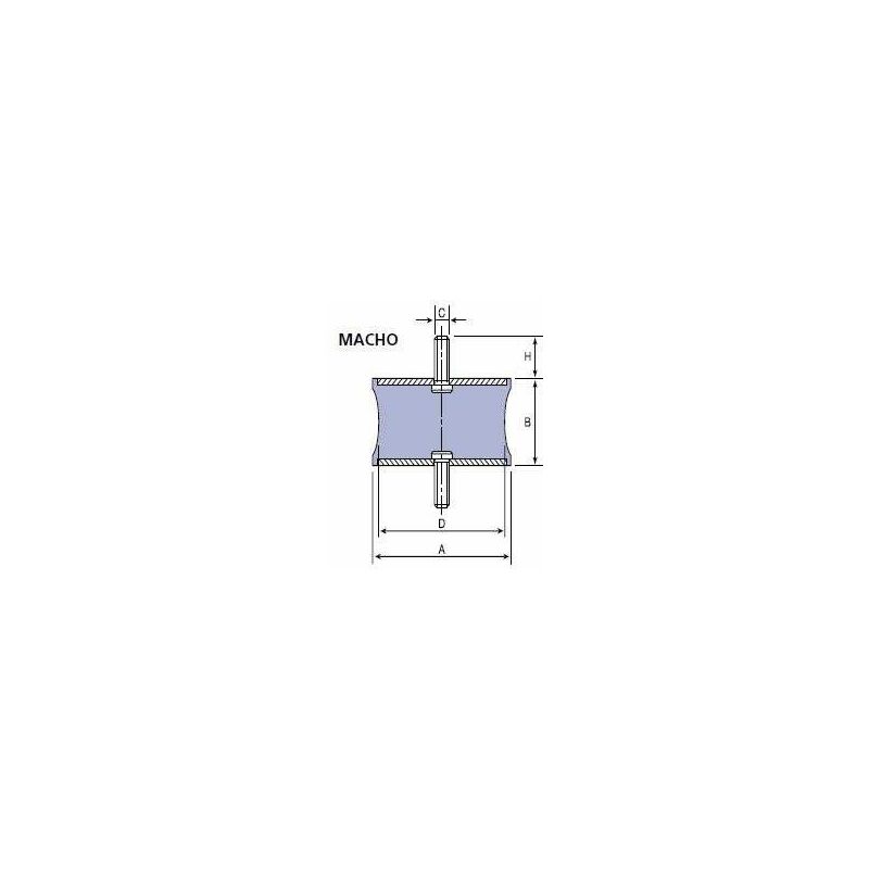 

Silemblock Diabolo Macho 60*60 M.10 129009